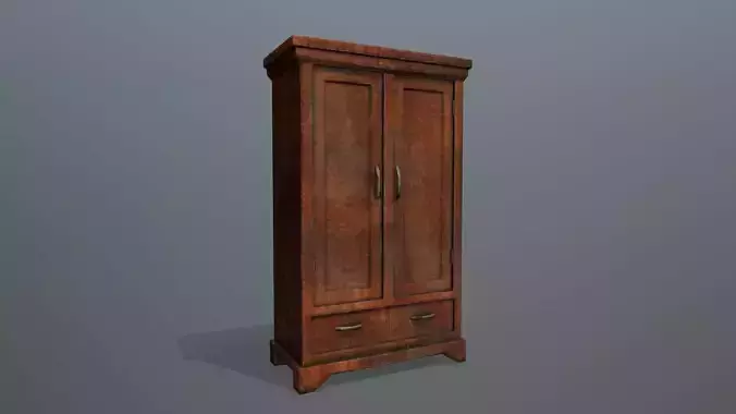 Cabinet 5 wooden wardrobe