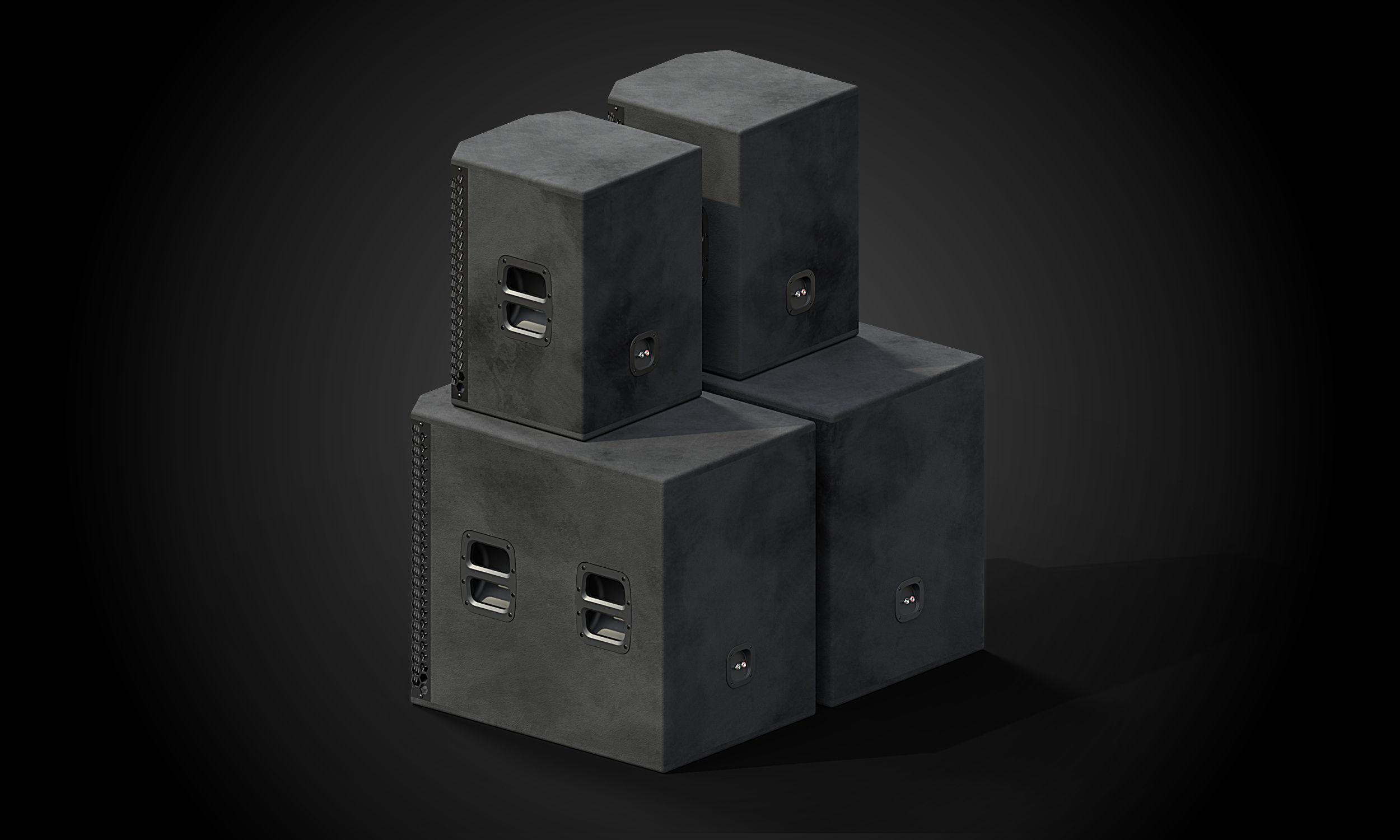 Big Speakers 3D model_5