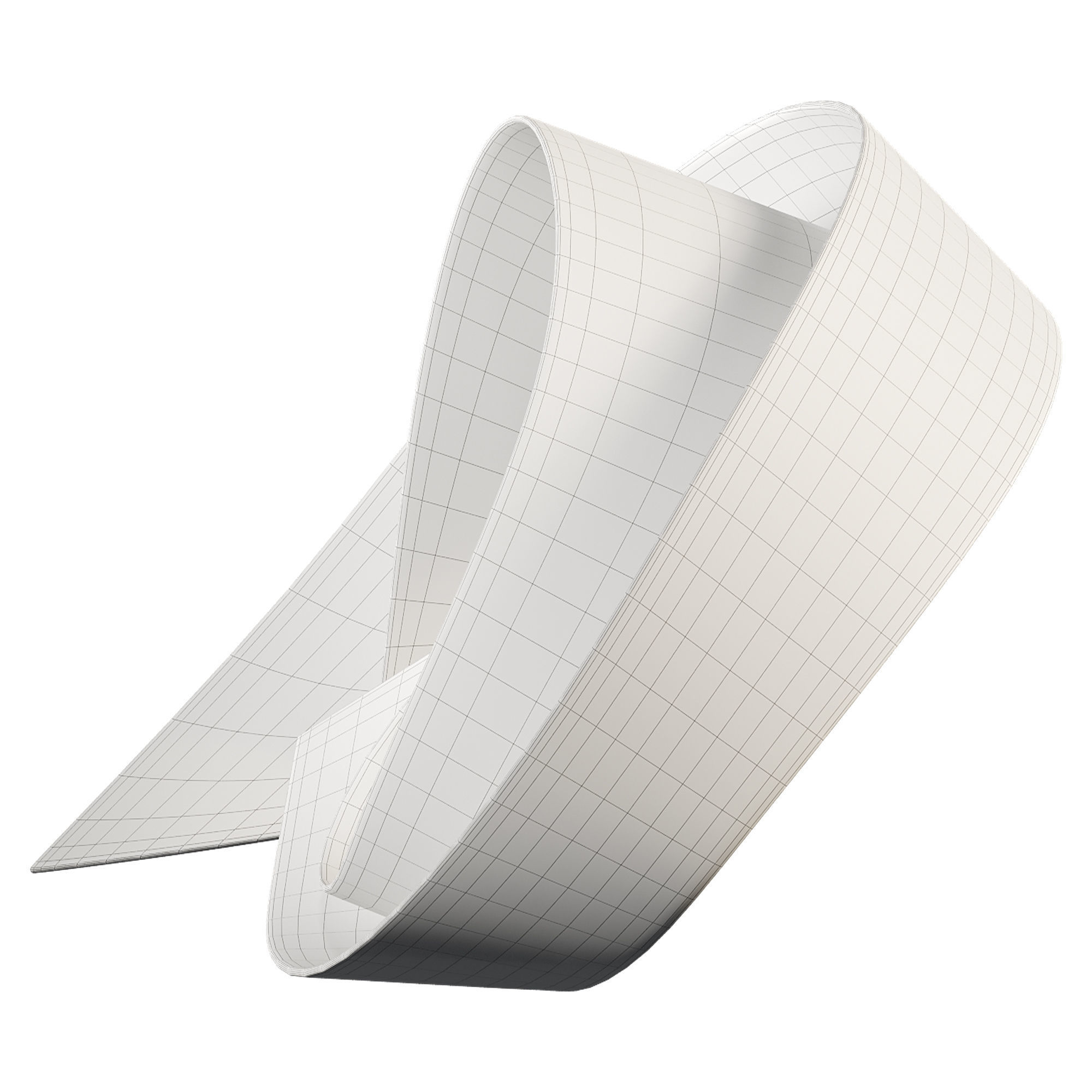 Ocean Wave Sculpture 3D model_7