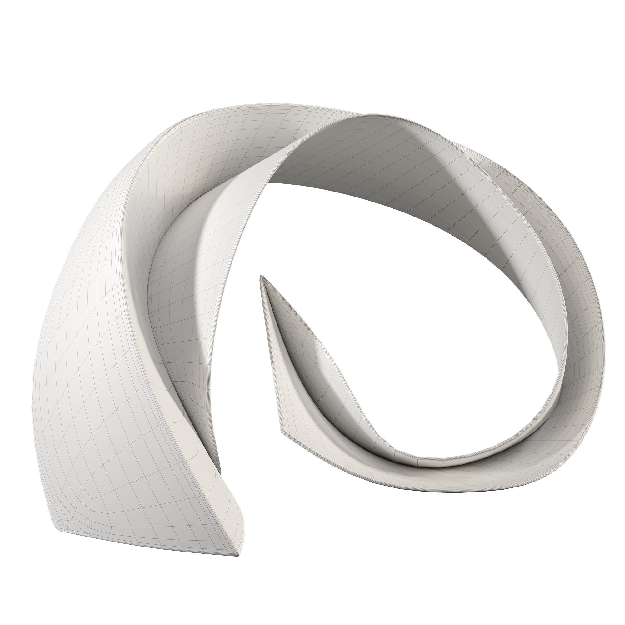 Ocean Wave Sculpture 3D model_5