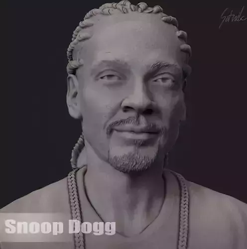 Snoop Dogg 3D print model