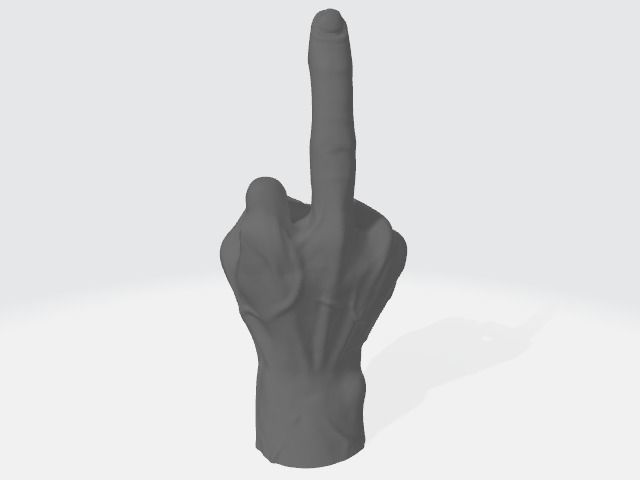 hand figures set 3D print model_6