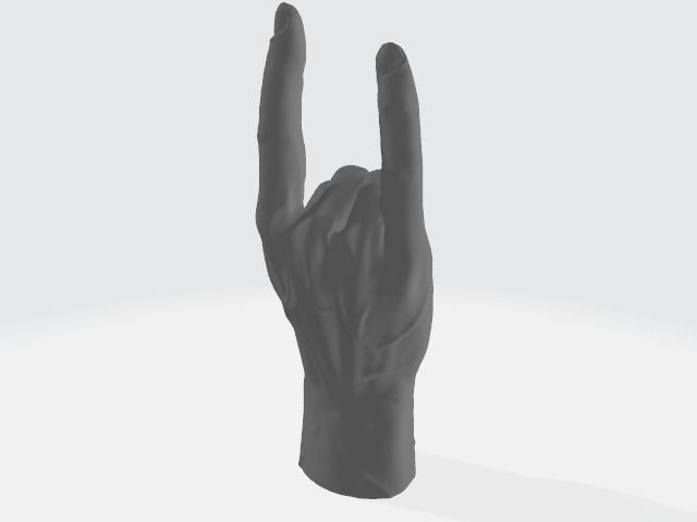 hand figures set 3D print model_2