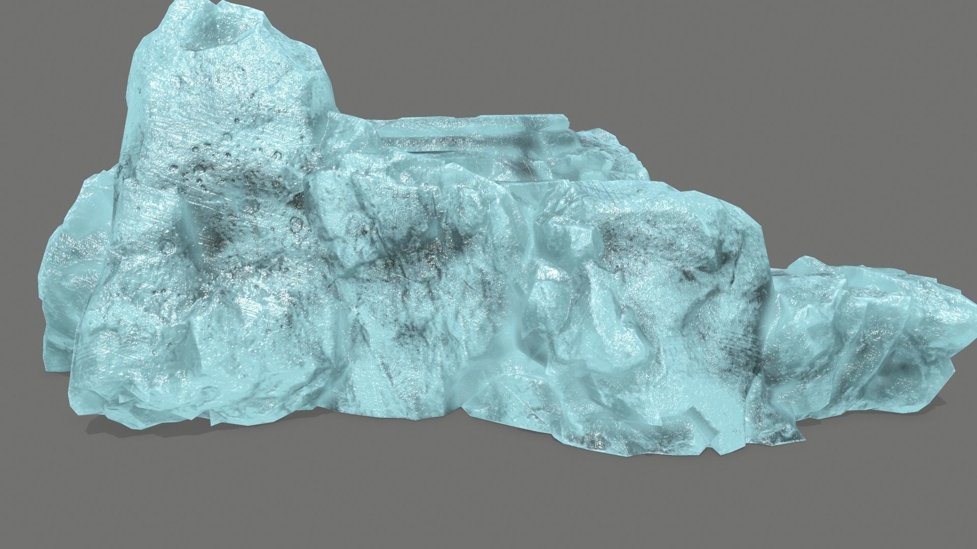 Ladder Ruin Low-poly 3D model_11