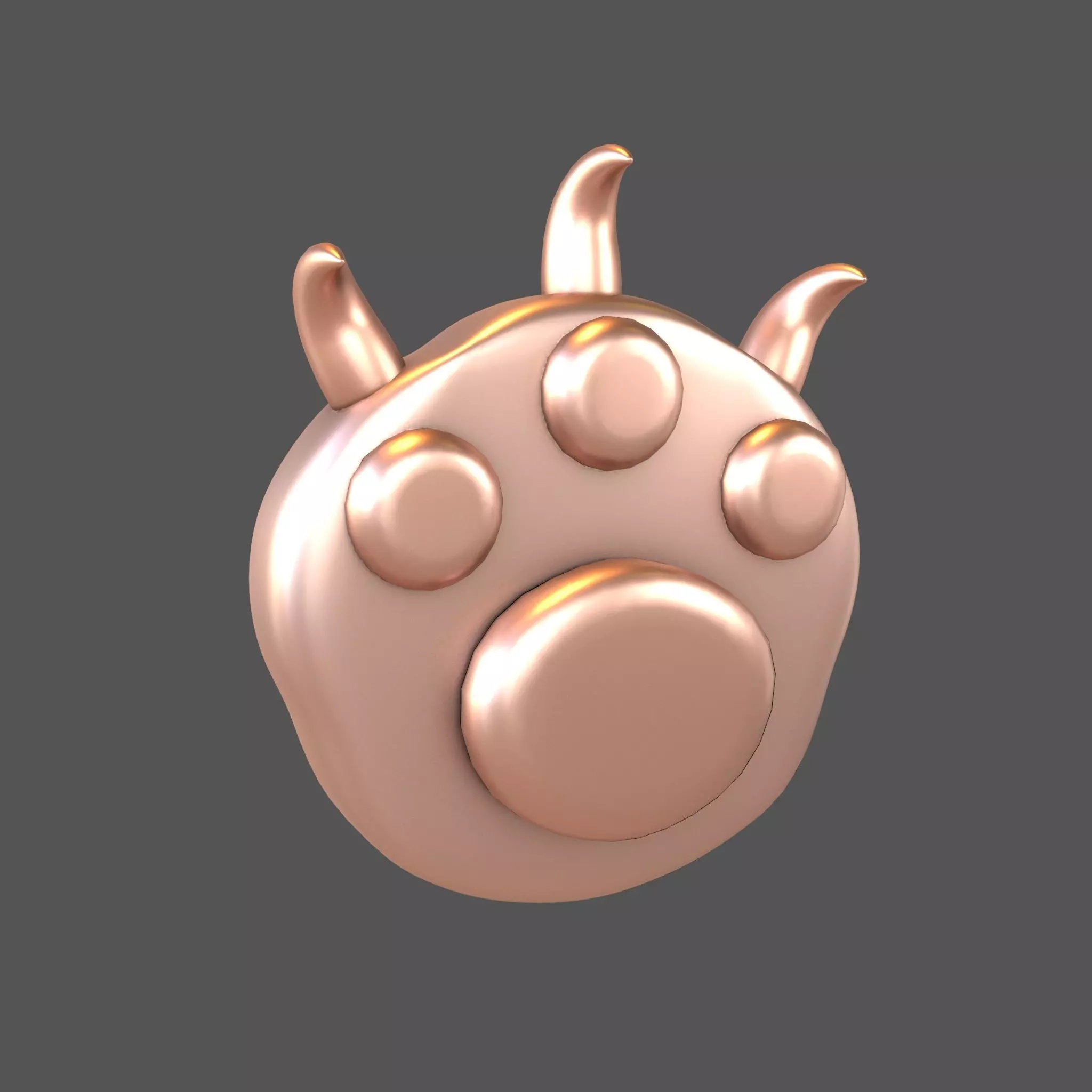 Cat Paw v2 006 Low-poly 3D model_0