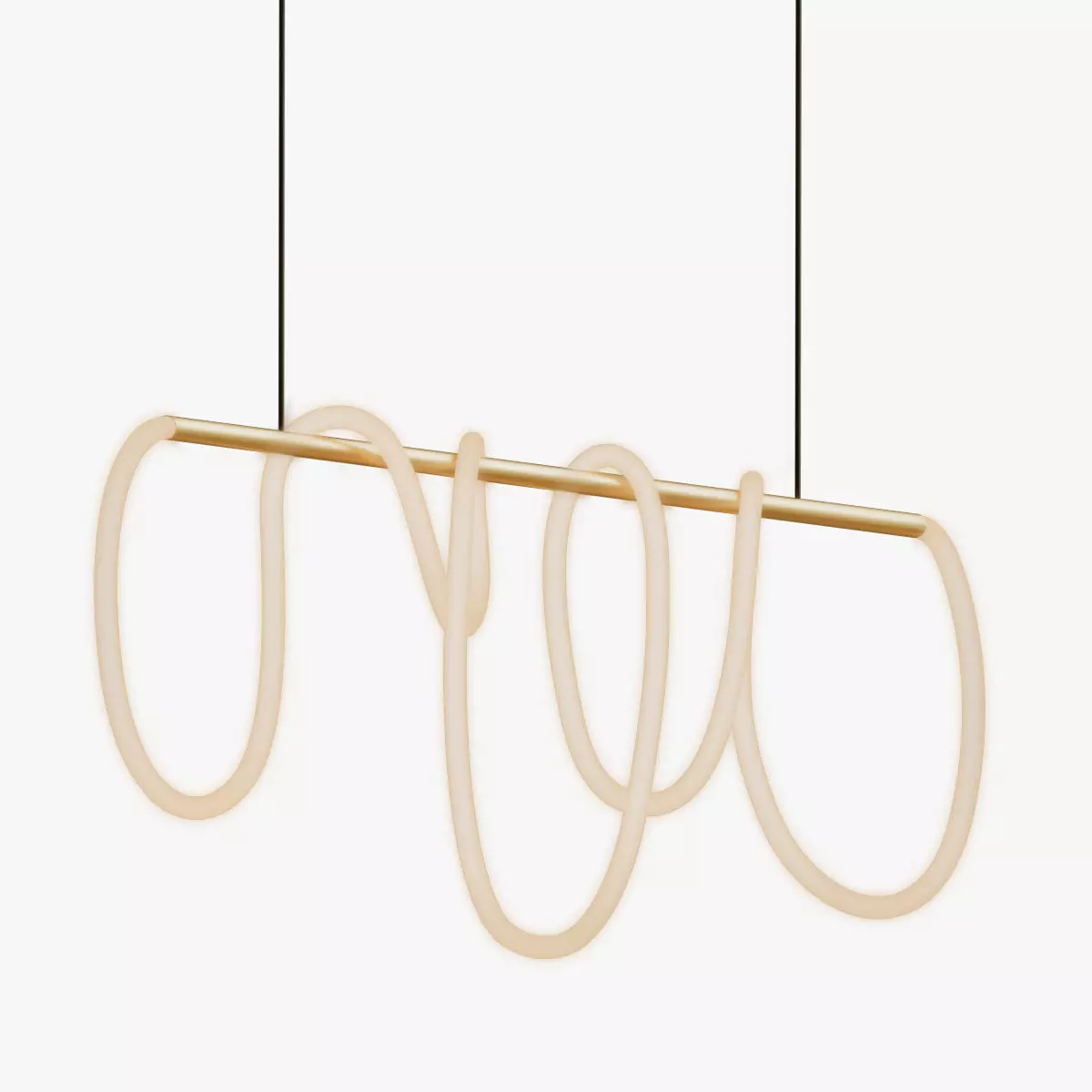 Suspension LED Elision L120 lamp 3D model