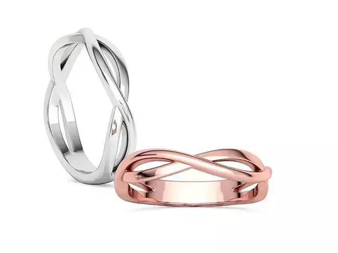 Sofia Infinity Band ring Endless Love Fashion Ring 3dmodel