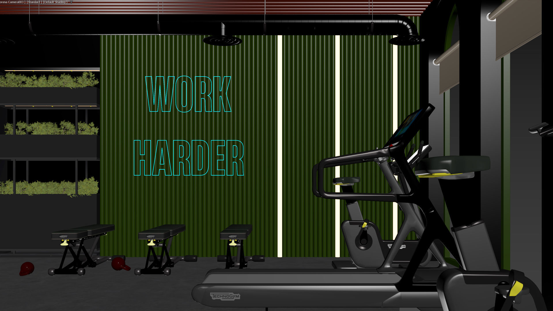 ProVis3D 024 - Gym Room 3D model_12