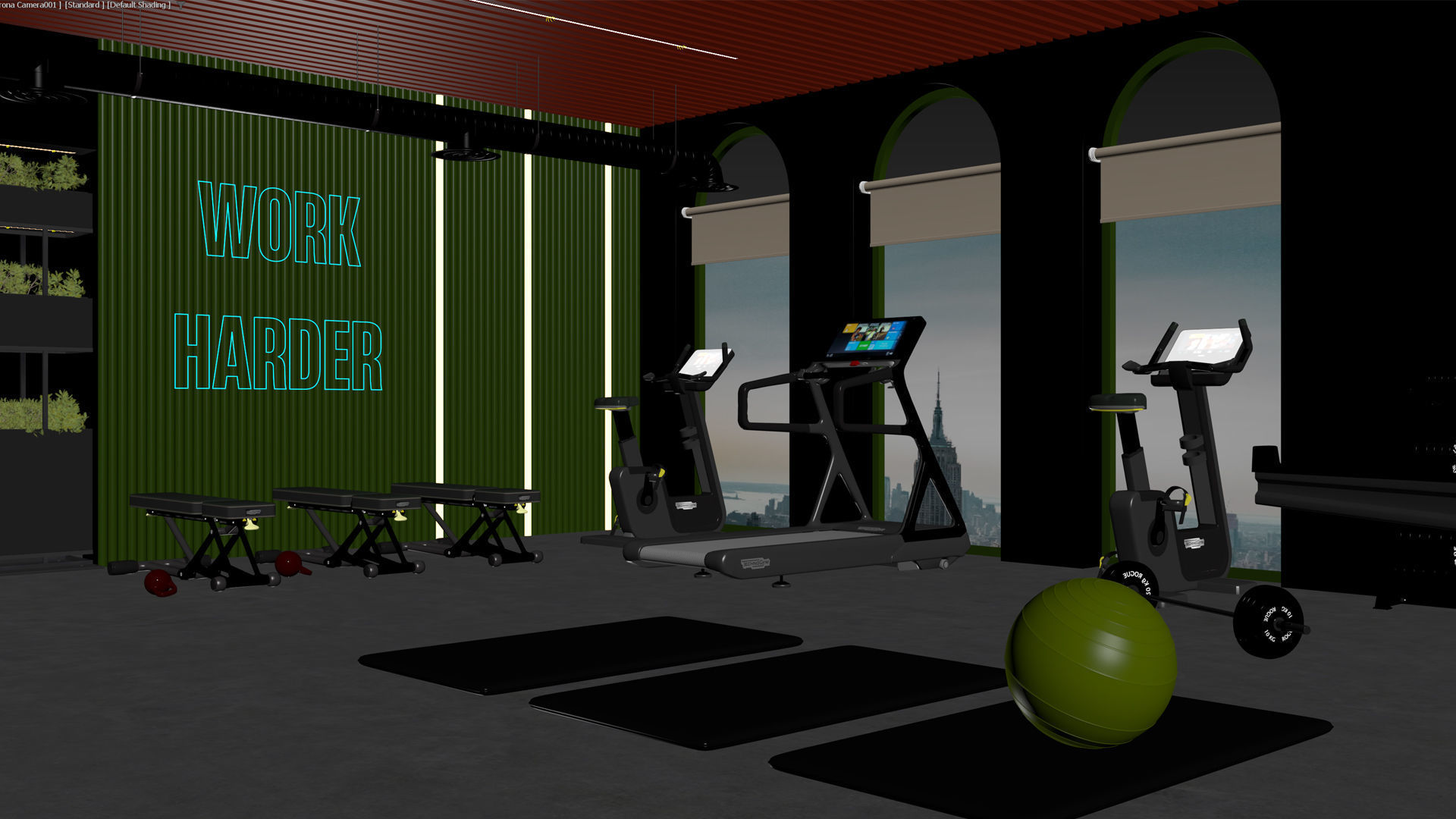 ProVis3D 024 - Gym Room 3D model_11