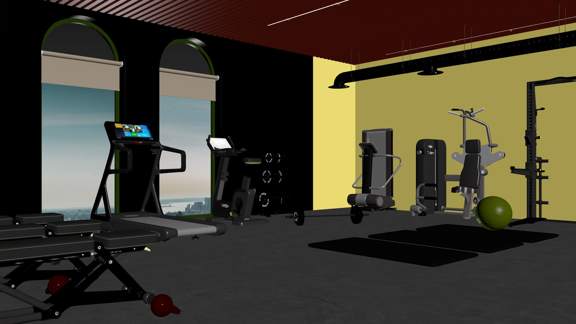 ProVis3D 024 - Gym Room 3D model_10