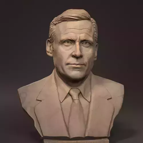 Steve Carell 3D print model
