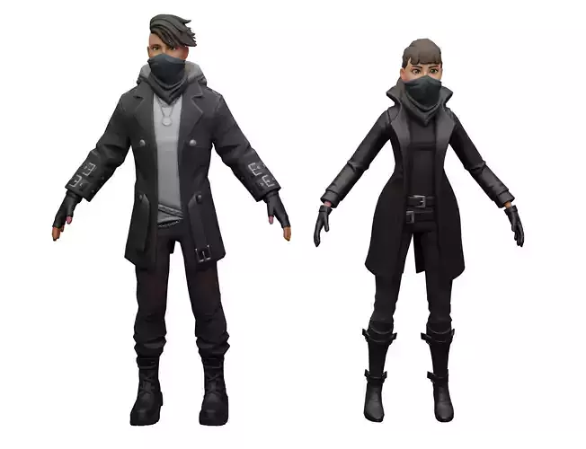 girl and boy cool AR VR gaming 