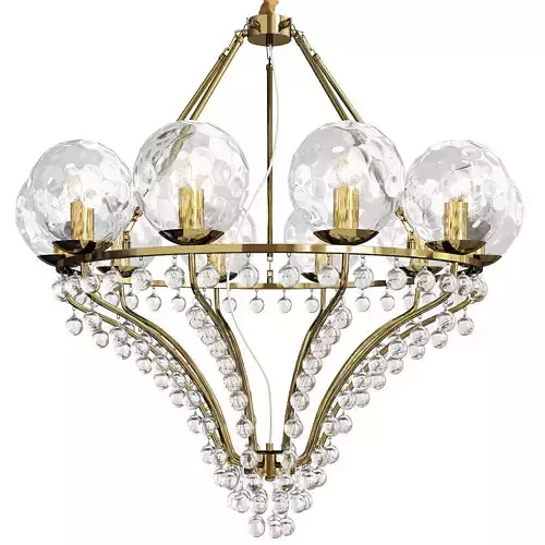 Melaine Chandelier gold