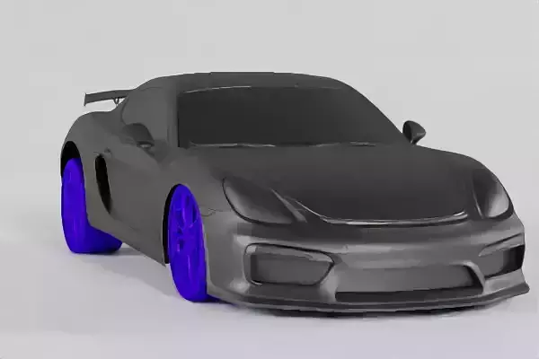 Car Porche Cayman Gt4