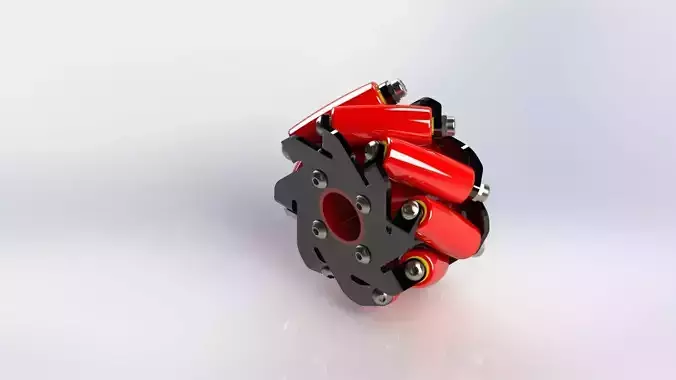 Macanum Wheel 3D model