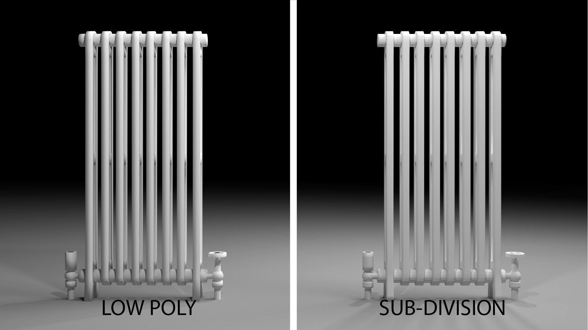 Heat Radiator 1 3D model_4