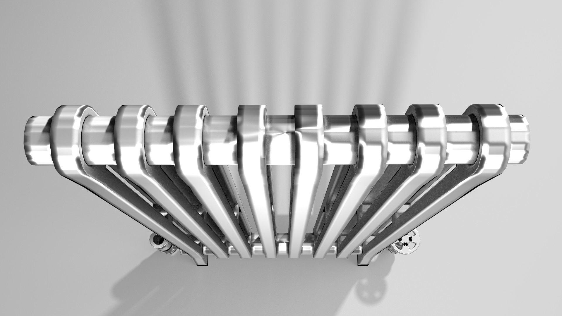 Heat Radiator 1 3D model_2