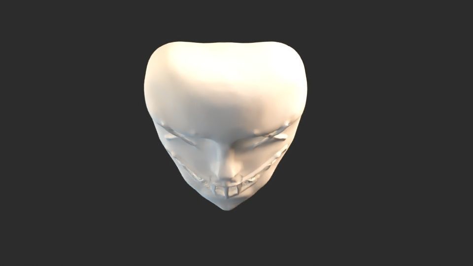 Purge American Full Face Cosplay Mask - Purge Night Mask 3D print model_7