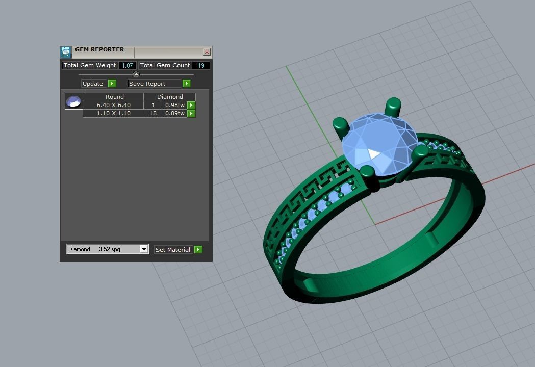 jewelry ring 3D print model_23