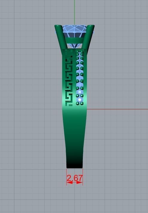 jewelry ring 3D print model_29