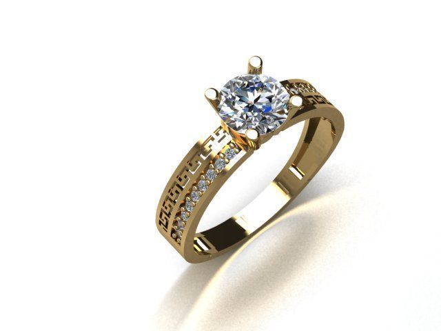 jewelry ring 3D print model_14