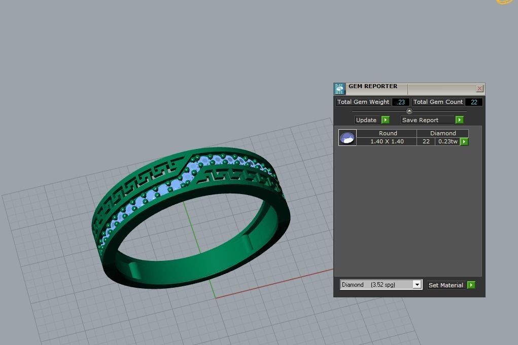 jewelry ring 3D print model_22