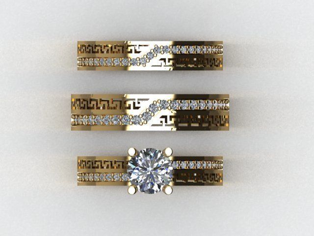 jewelry ring 3D print model_4