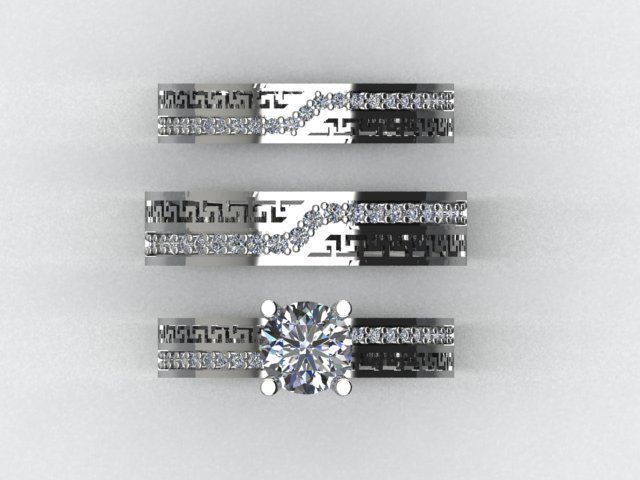 jewelry ring 3D print model_5