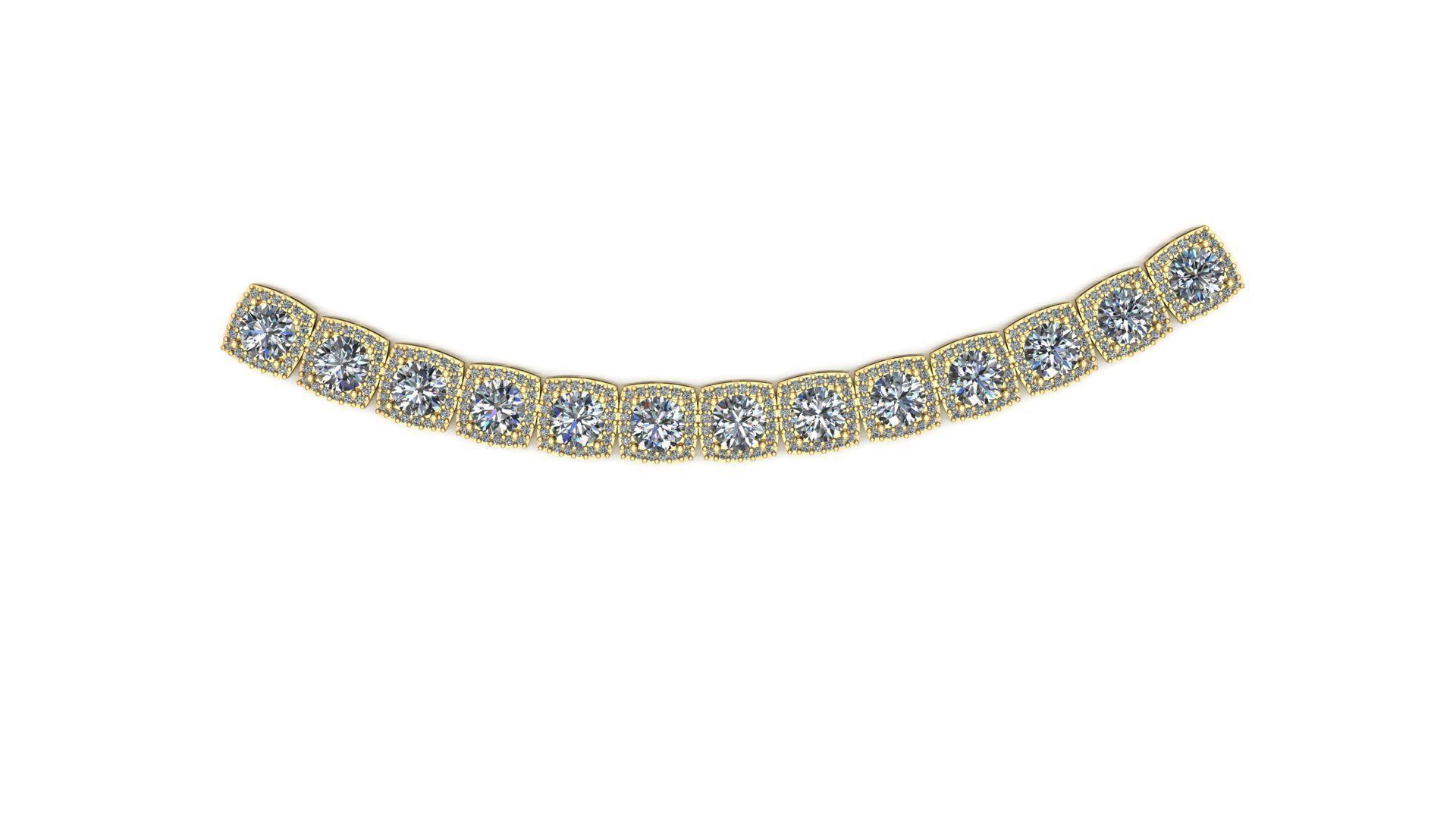 Corrente com cravacao inteira 3D print model_2