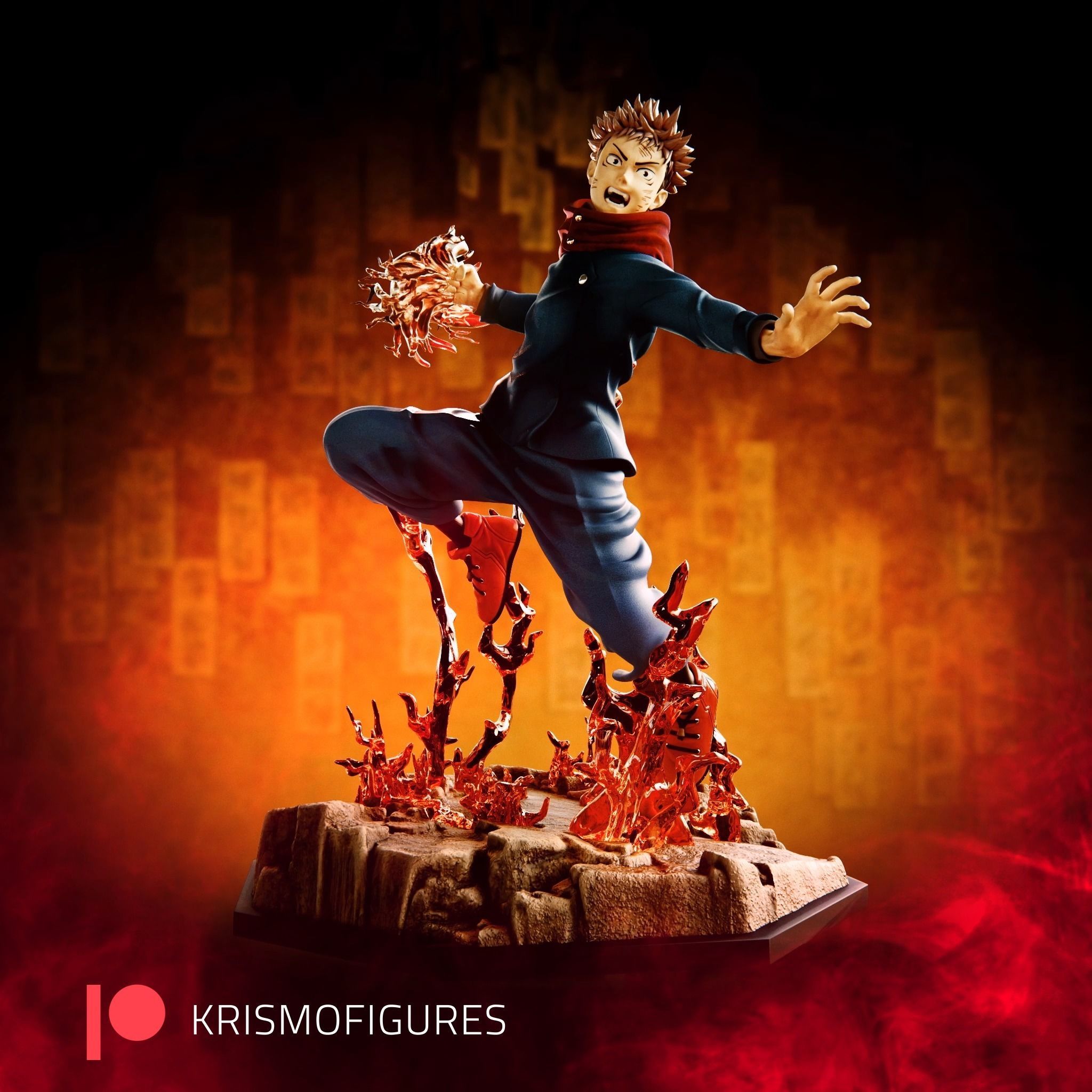 Yuji Itadori - Jujutsu Kaisen 3D print model_2