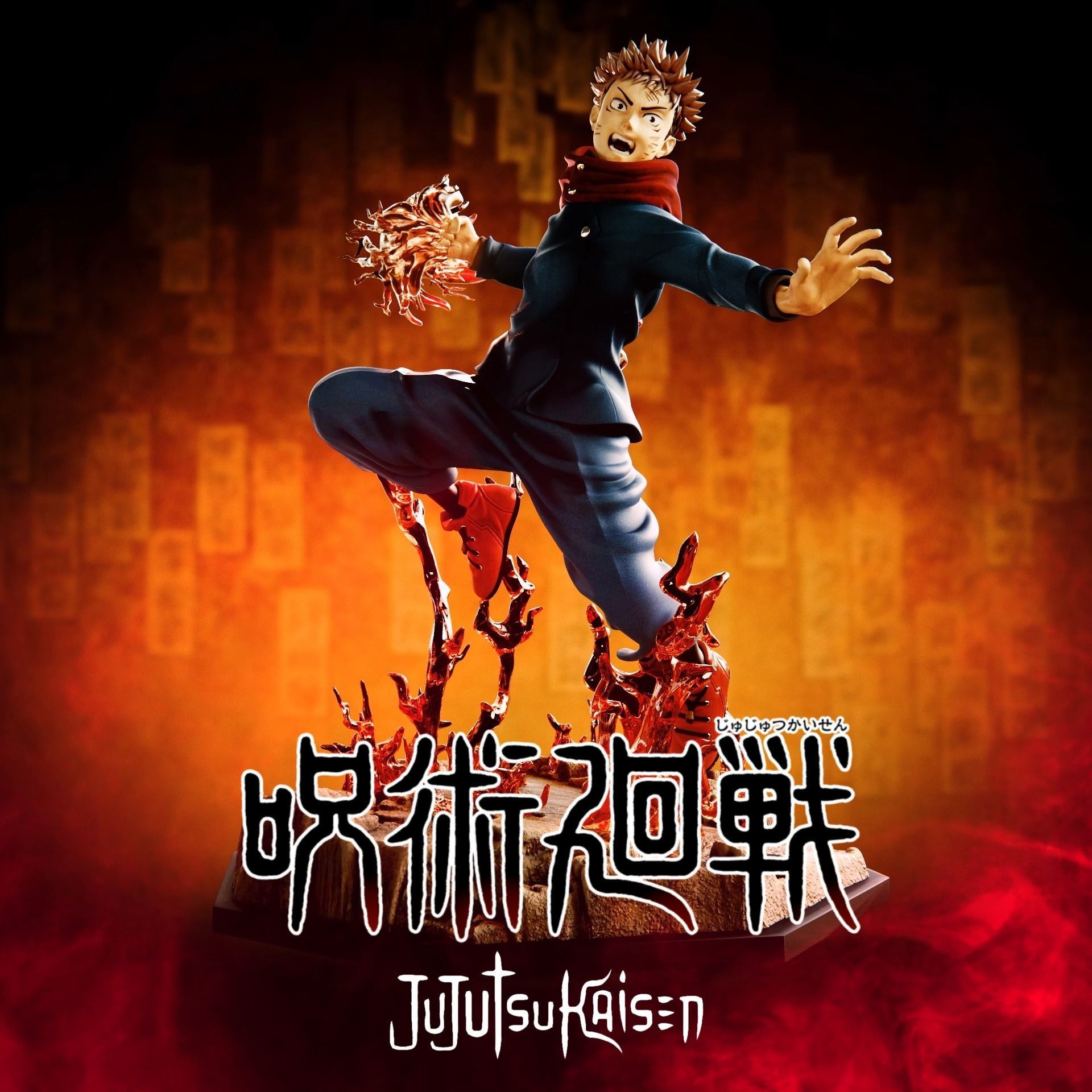 Yuji Itadori - Jujutsu Kaisen 3D print model_10
