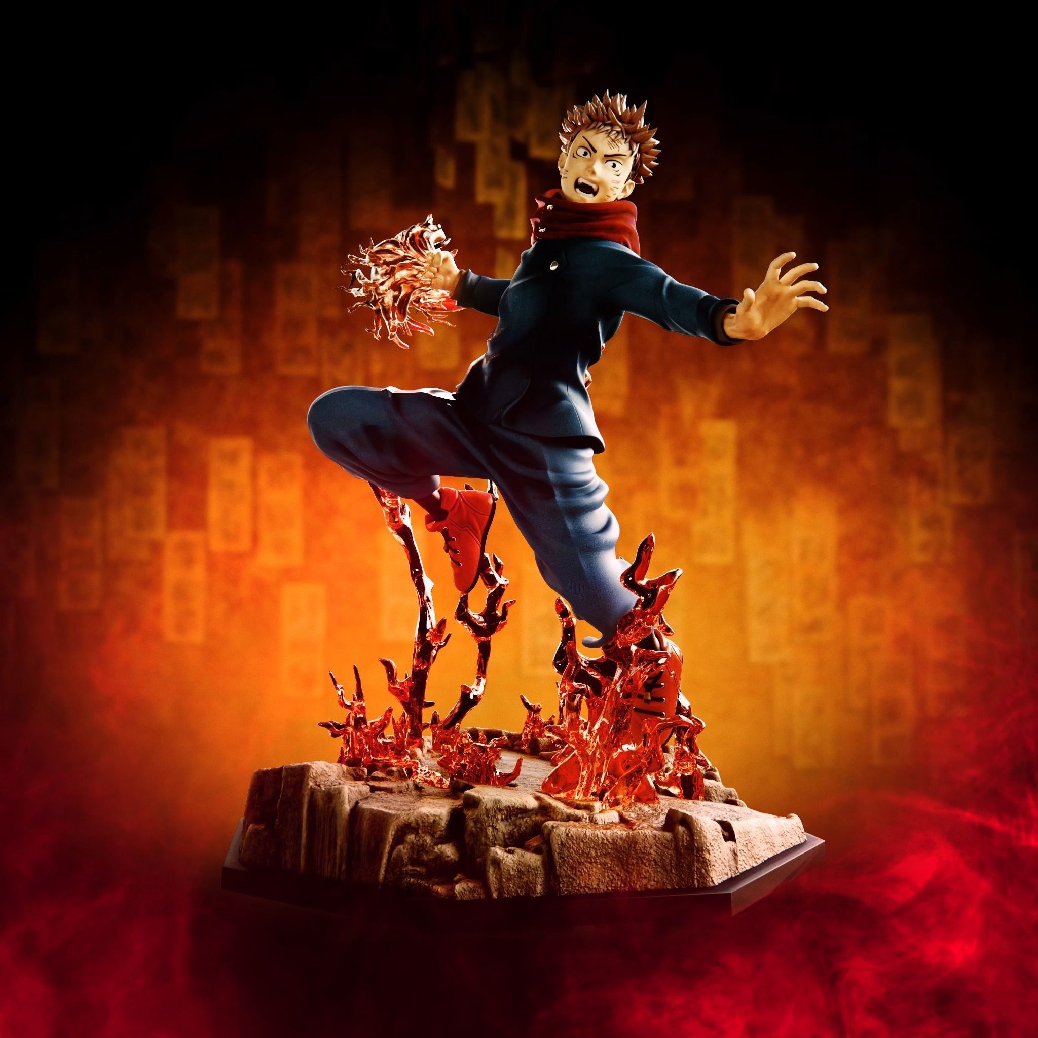 Yuji Itadori - Jujutsu Kaisen 3D print model_11