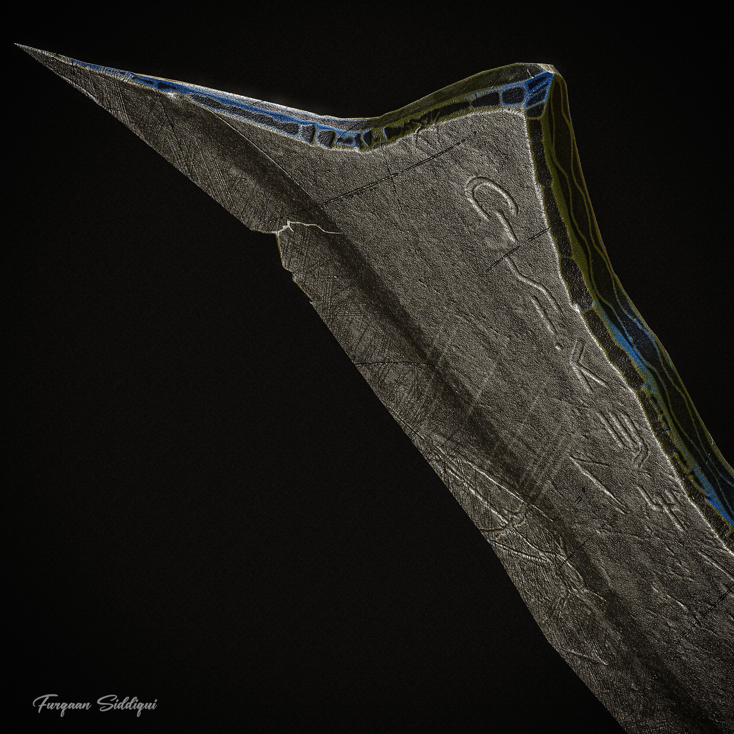 Detailed Dagger PBR Low-poly 3D model_7