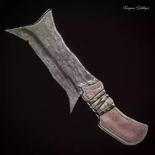 Detailed Dagger PBR