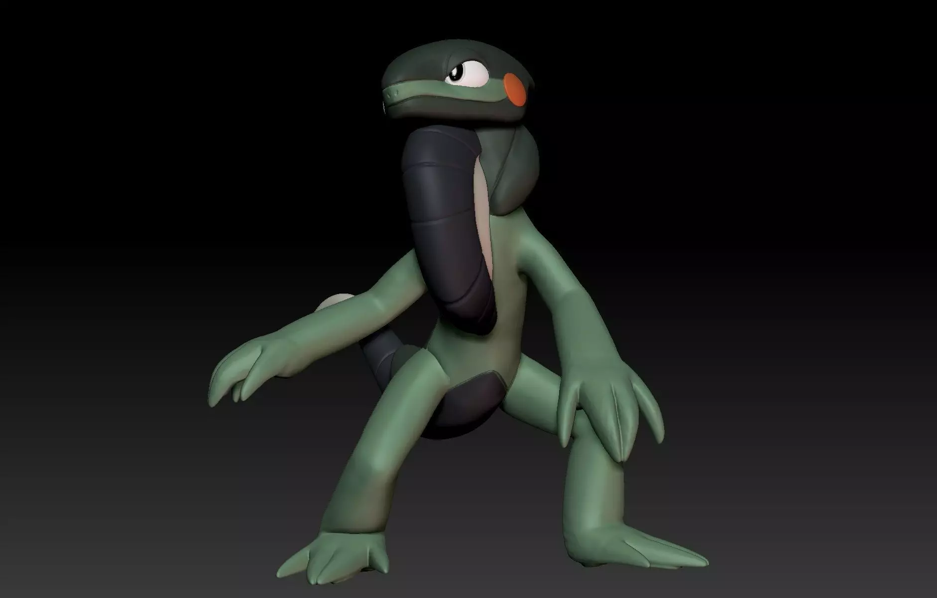 Pokemon Cyclizar 3D print model_0