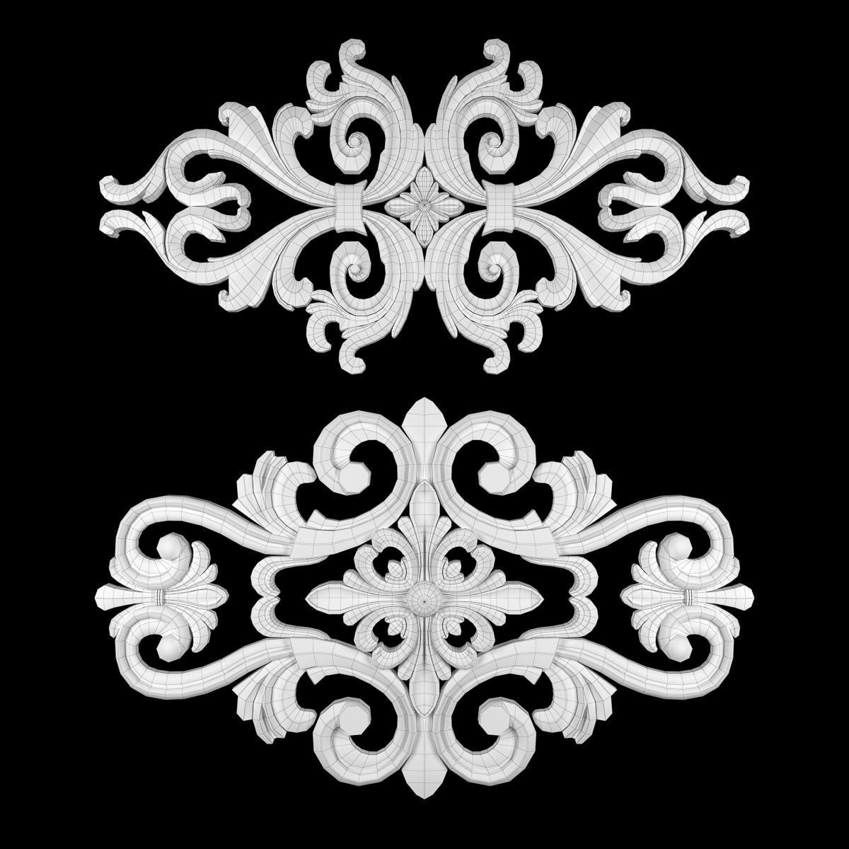 Ornament 52 3D model_3