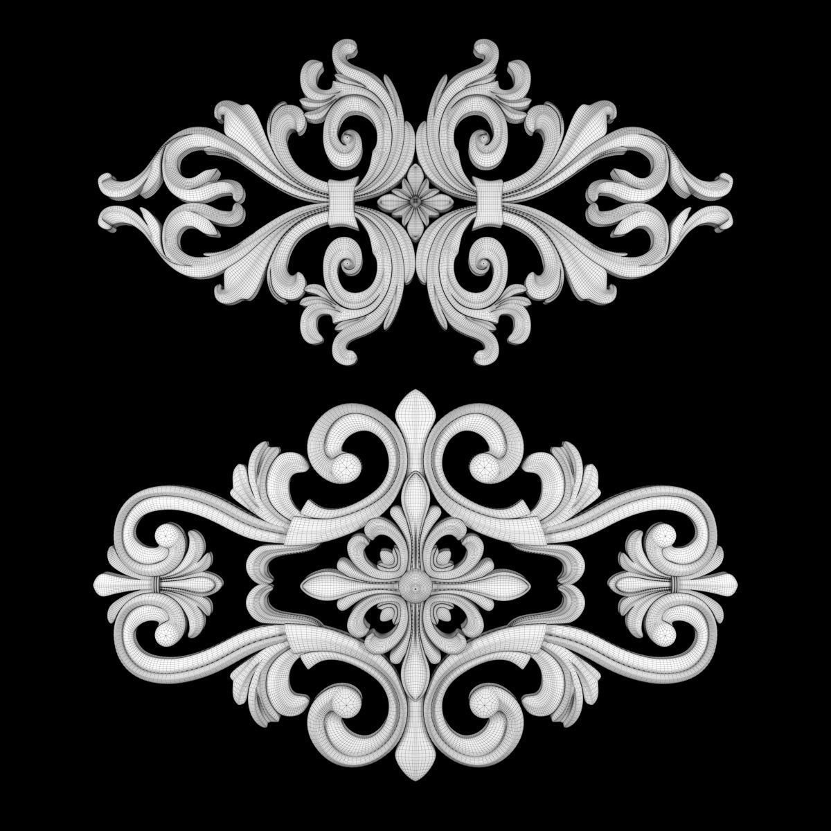 Ornament 52 3D model_4