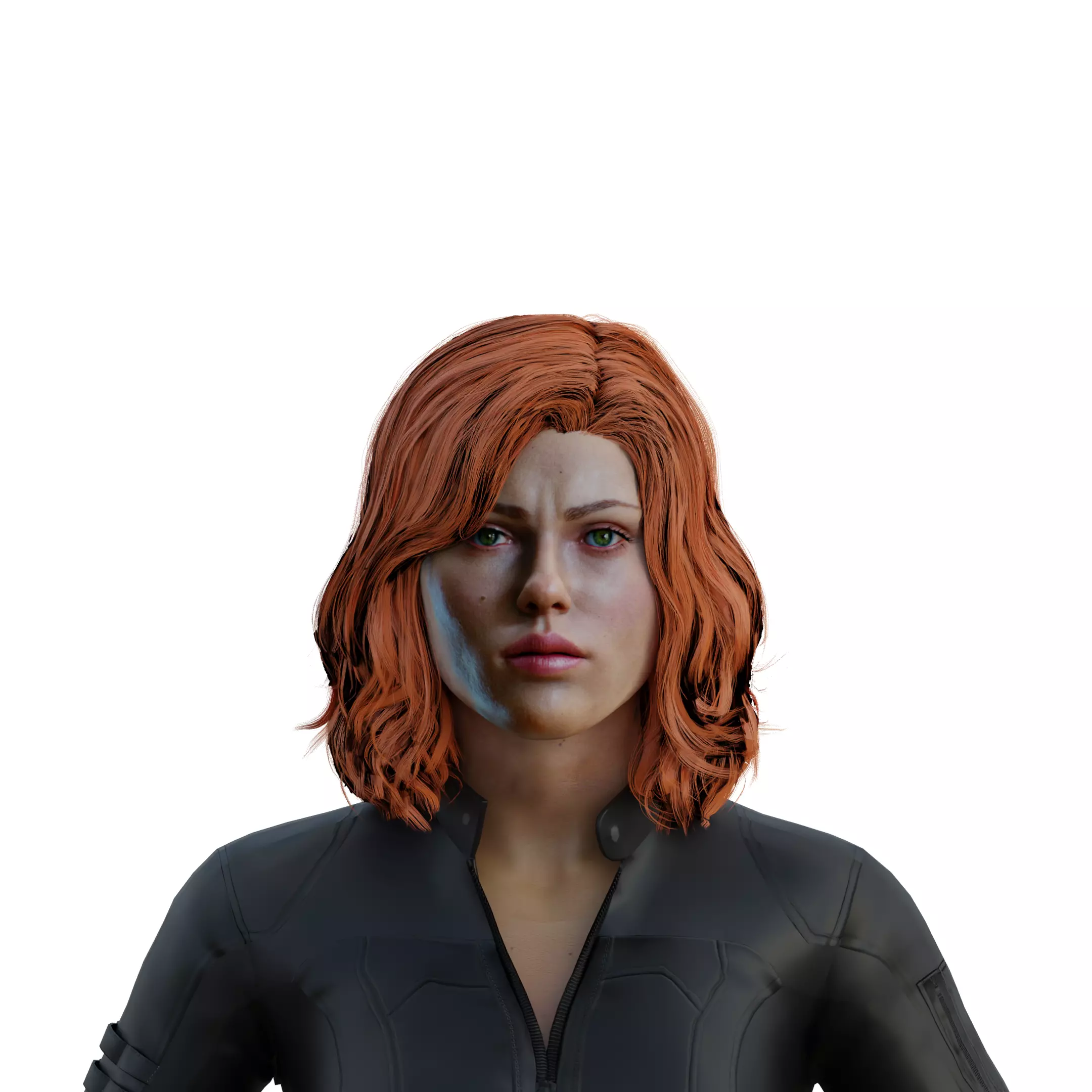 Natasha Black Widow 3D model_0