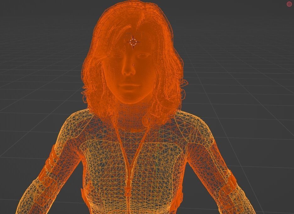 Natasha Black Widow 3D model_4
