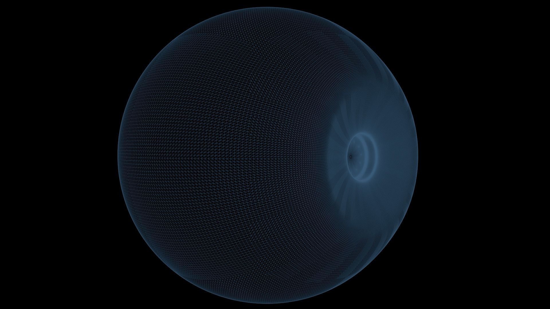 Brown-yellow-green Low-poly 3D model orange eye Low-poly 3D model_18