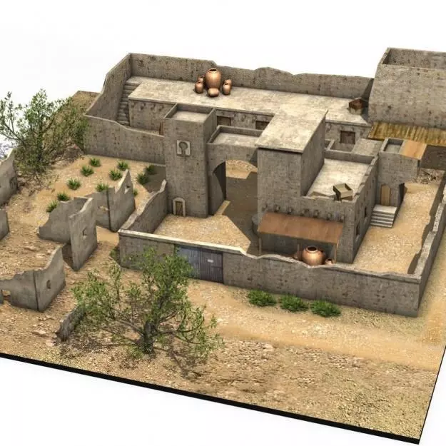 Arab Building 3D model_0