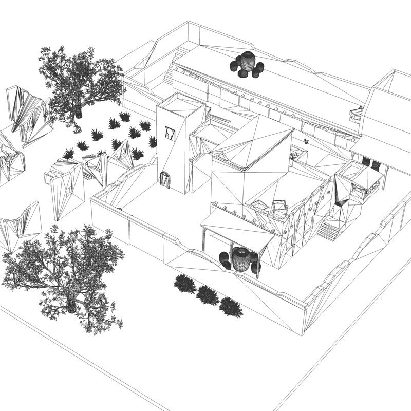 Arab Building 3D model_7