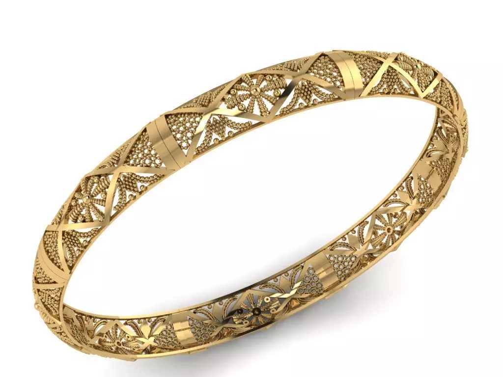 Bracelet 3D print model_0