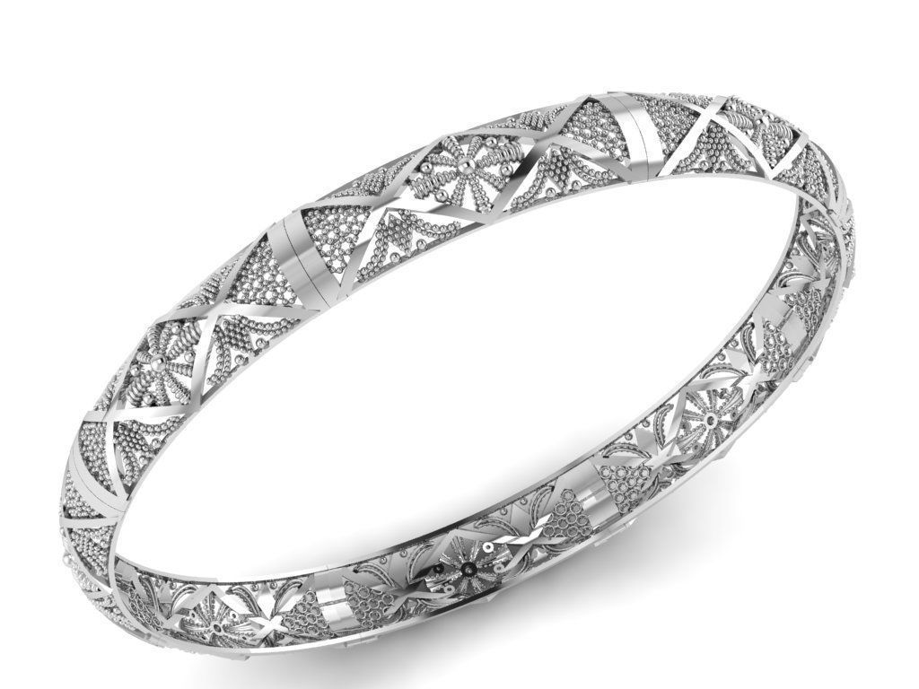 Bracelet 3D print model_1