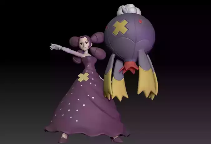 Pokemon Sinnoh Gym Leader Fantina