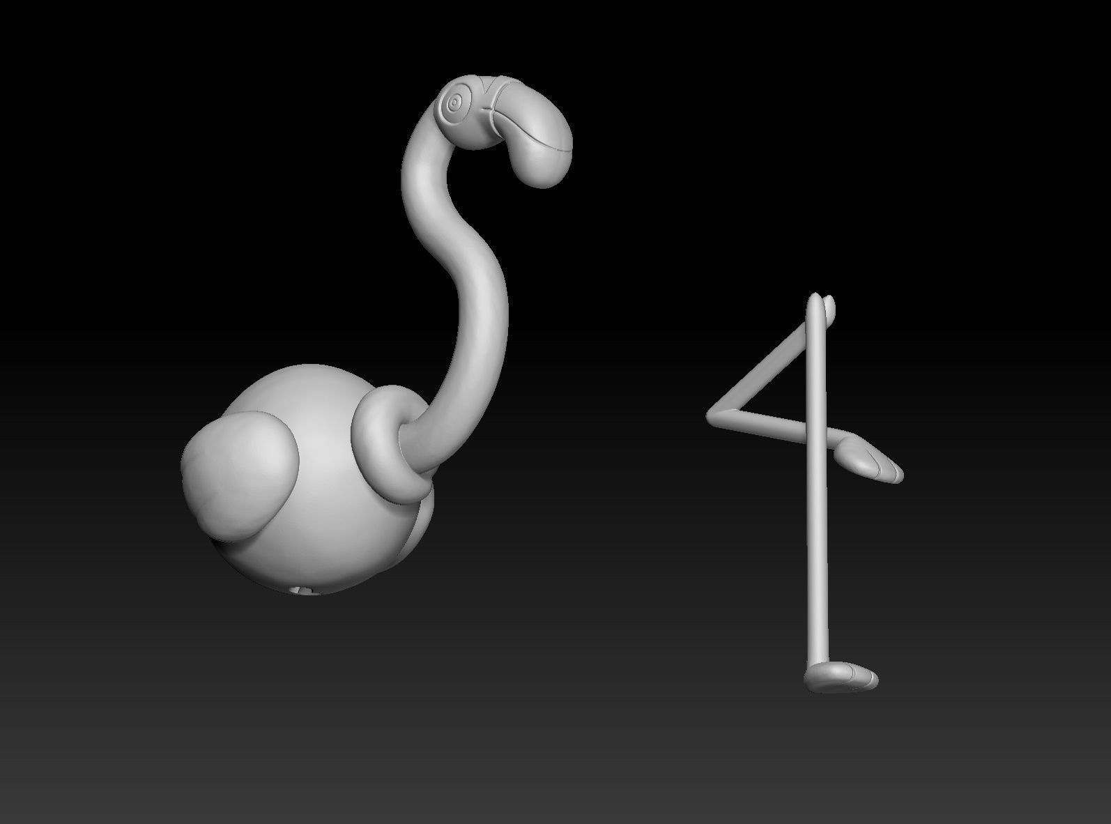 Pokemon Paldea Gym Leader Elite Four Larry 3D print model_11