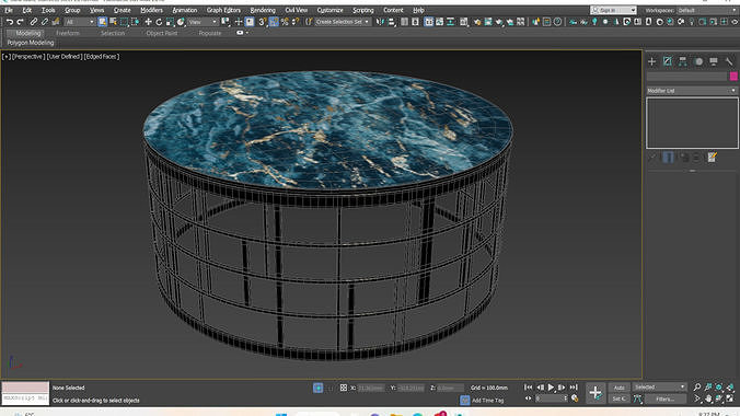 KORO Table By SICIS 3D model 6