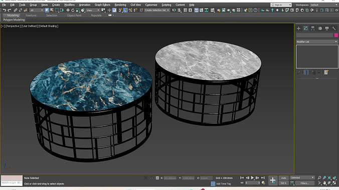 KORO Table By SICIS 3D model 4