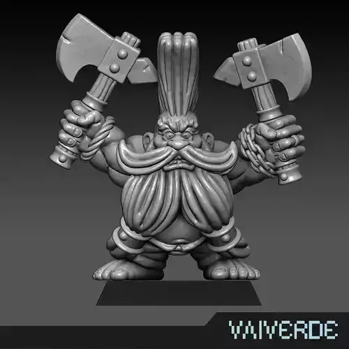 DWARF SLAYER 3D print model