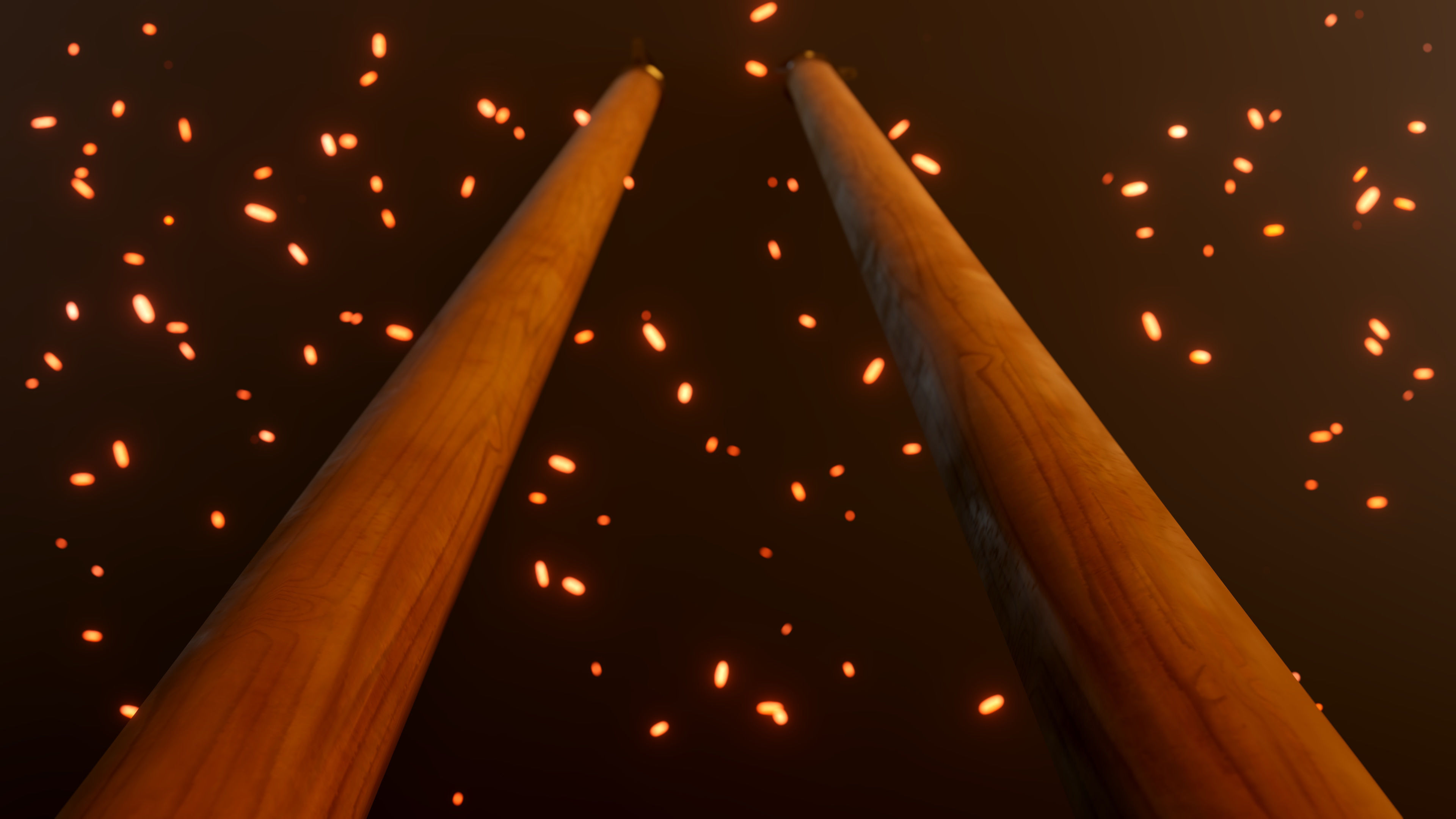 Medieval Spear Low-poly 3D model_3